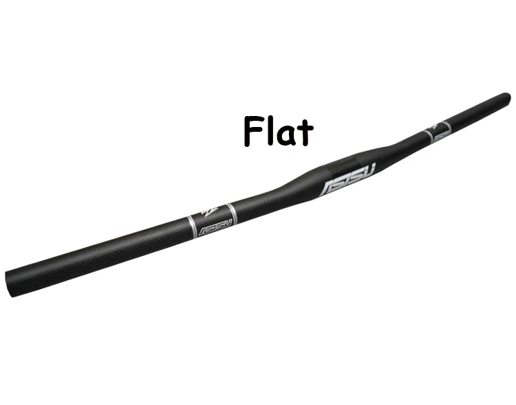 Mountain bike carbon fiber handlebars