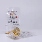 Self support plastic bean milk nozzle spout packing bag