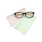 Brand new microfiber optical suede cleaning cloth with logo printed