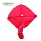 Household shower caps for women/ Microfiber Head bands Shower Caps/long hair bonnet