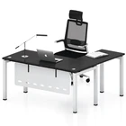 Modular furniture steel square tube table legs executive office desk