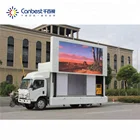 Outdoor P5 P6 P10 SMD led video wall screen / mobile truck mobile led display