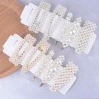 J594 2019 Hot Korean Pearl Barrettes Fashion Hair Pins Hair Clip Makeup Hair Accessories Valentine's Day Gifts Hairgrips