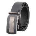Amazon Hot Seller Mens Automatic Ratchet Click Leather Belts For Men