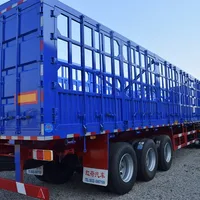3 Axles Fence Stake Semi Trailer