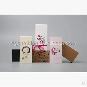 popular drawer gift box with custom printed jewelry/cosmetic