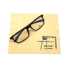 Personalized silk screen print microfiber cleaning cloth custom logo for mirror in roll