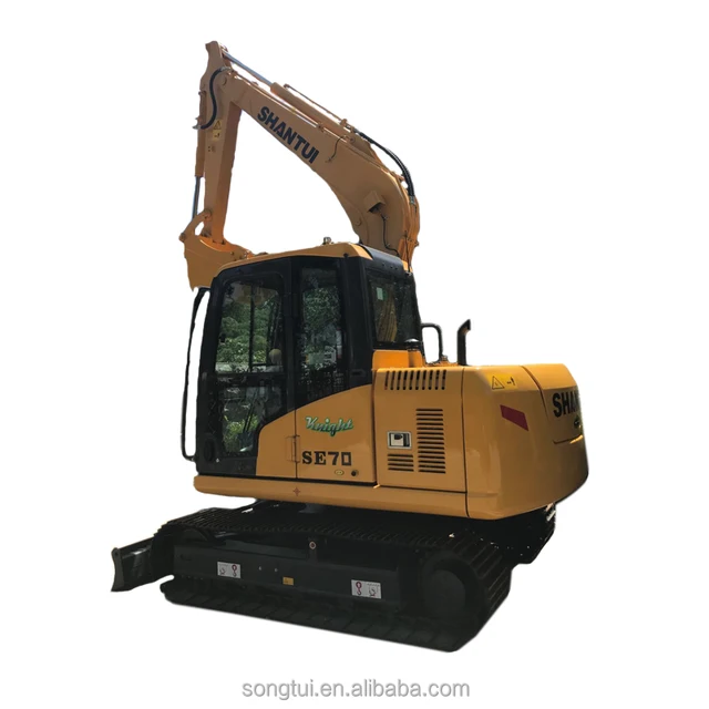 hot sale shantui high quality crawler digger mini excavator dig machine se70 for sale