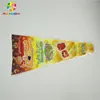 Plastic special triangle shape sweet popcorn snack packing bag