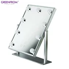 3 Tone lighted table vanity makeup hollywood LED make up mirror