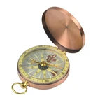 2018 new design brass Case Material and Brass Color Antique Brass Compass