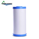 10 micron blue change udf gac activated carbon alkalin ro water filter cartridge