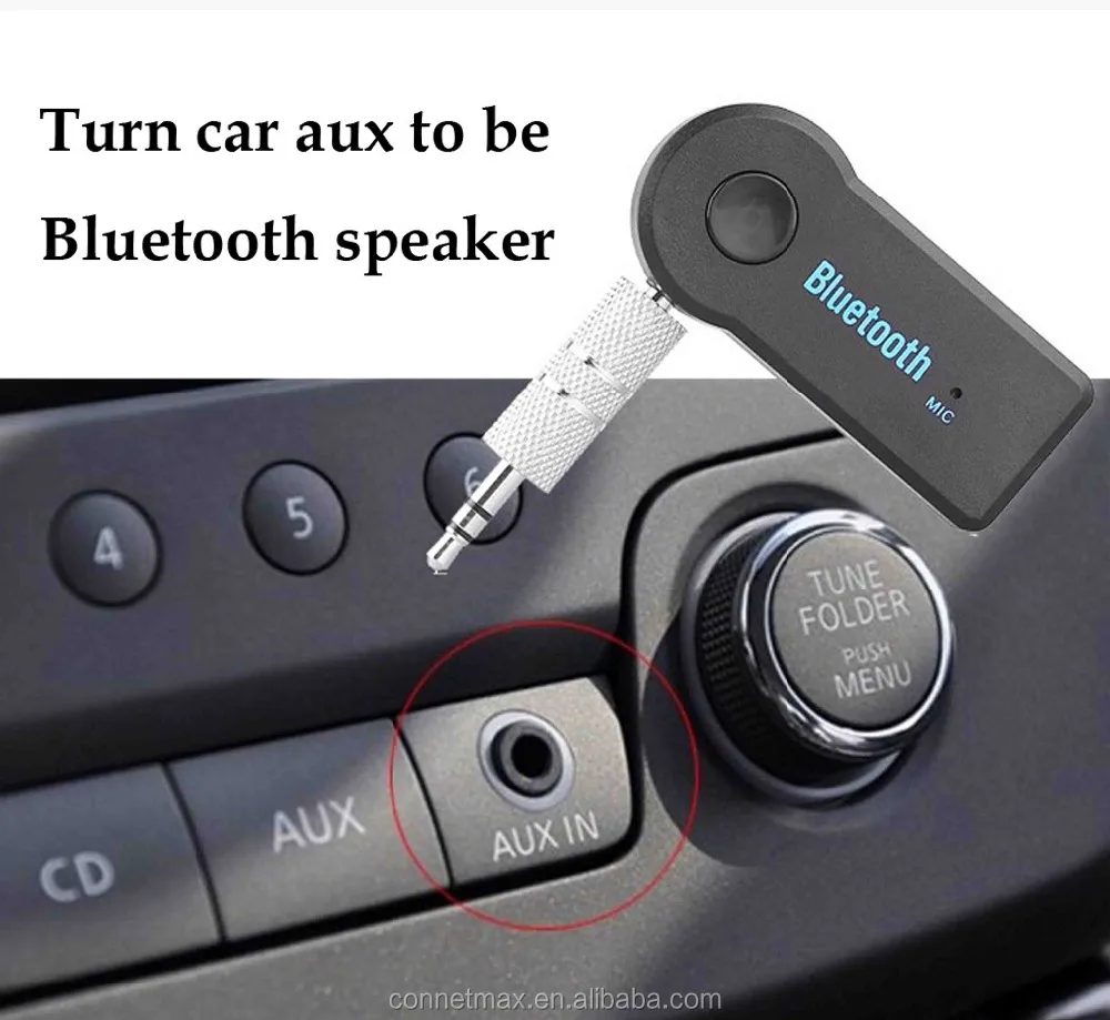 Wireless BT Receiver Speaker Headphone Adapter 3.5MM Audio Stereo Music Receiver Home Hands-free Wireless Plug Universal - ANKUX.COM