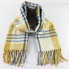Autumn and winter men and women korean woven fashion casual warm soft scarf