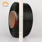 Industrial high performance spun black polyester poy 100 denier yarn price