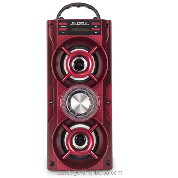 Shenzhen Factory Home Theater karaoke MS105 bt Speaker big wooden speaker - ANKUX.COM