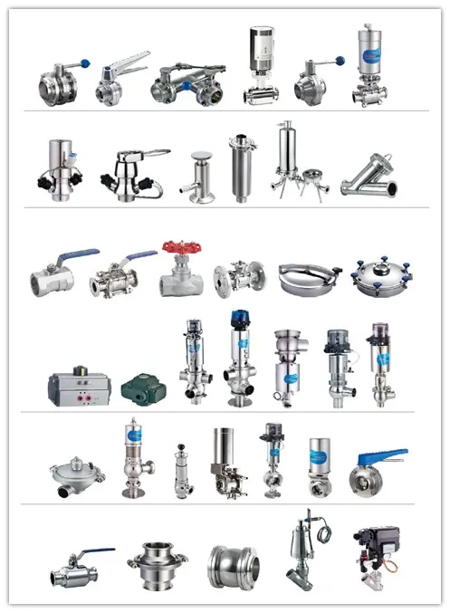 Sanitary Stainless Steel Diaphragm Valve for food making
