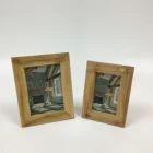 European classical carved natural wooden photo frame