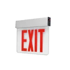 Aluminum housing and high grade directional exit signs