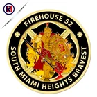 2019 latest cheap custom armor of god challenge coin with irish challenge coin