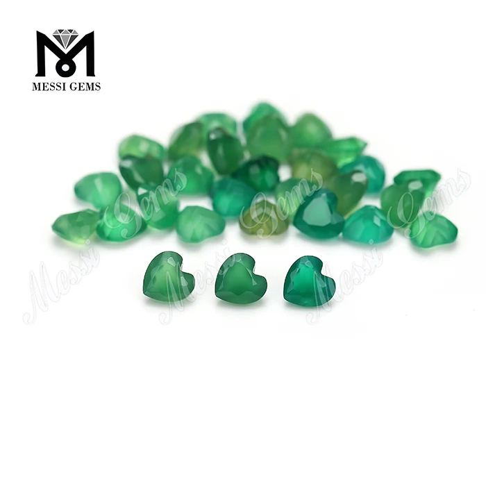 factory price good quality natural green agate stone