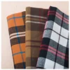 wholesale cotton flannel plaid fabric