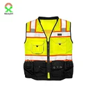 Factory supply durable high visibility tool vest