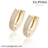 2016 Xuping vogue jewellery earrings 14k gold jewelry earrings