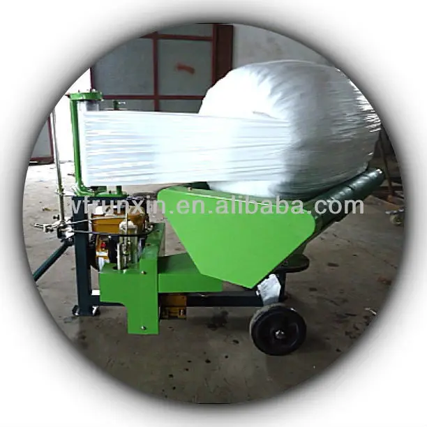 Hay Bale Wrapping Machine/bale Wrapper Buy Plastic Bale Wrapping