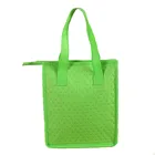 Therm O Thermal Insulated Green Blank Non Woven Shopping Grocery Cooler Tote Bag