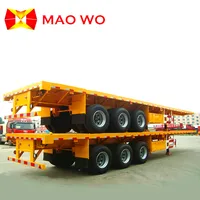 Wholesale 3 Axles 40ft Flatbed Semi