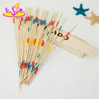 Funny play wooden toy mikado game,Wooden Mikado And Domino Set Toy With Wooden Box W01B014