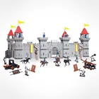 Educational Toy Plastic Castle with Toys Soldier