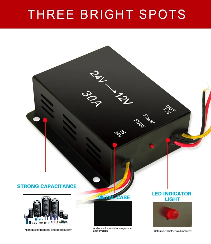 Dc voltage reducer dc20 30v to dc12v схема подключения