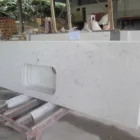 Heat resistance quartz stone kitchen counter top