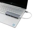 Blueendless Aluminum type c usb cable bracelet 3 port usb hub combo card reader driver