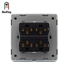 Mechanical Life 10 years 4 gang 1 2 way wall switch