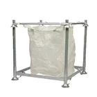 Customized adjustable heavy duty metal q235 steel warehousing big bag storage metal stacking rack