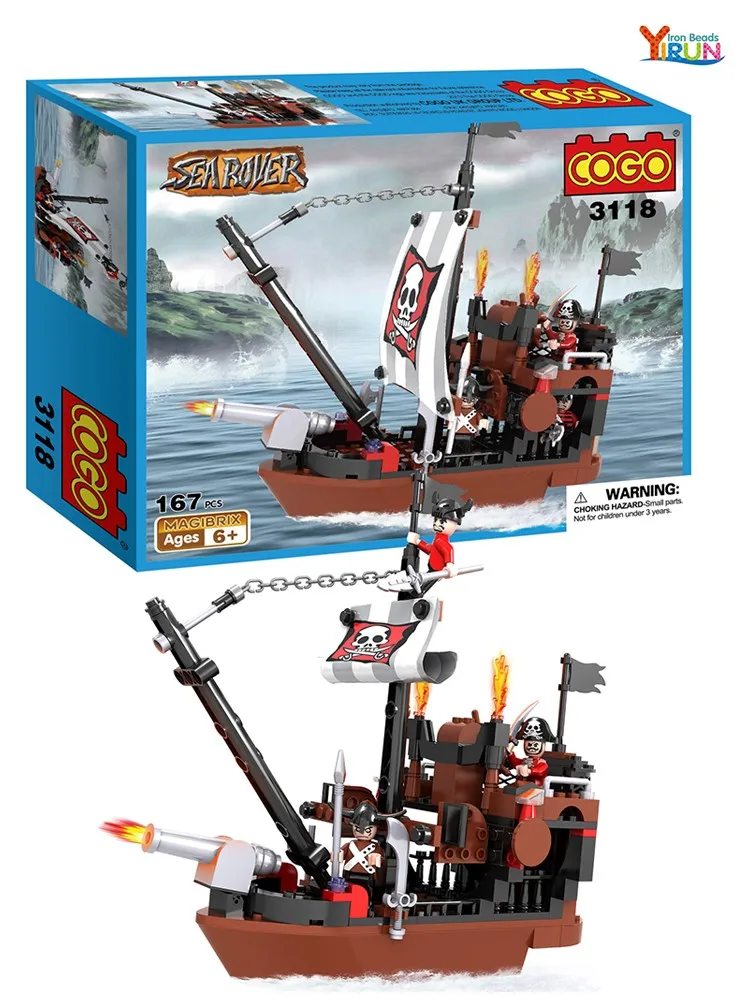 jm023079 toys for kids 2018 enlighten pirate ship