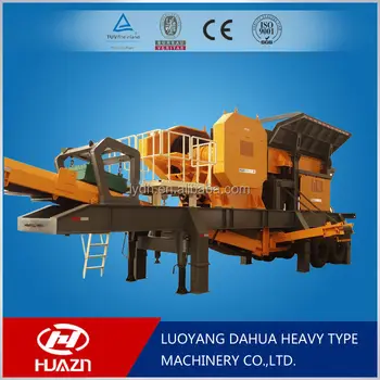 Luoyang Dahua rare earth impact crusher series mobile crusher YD mobile crushing plant