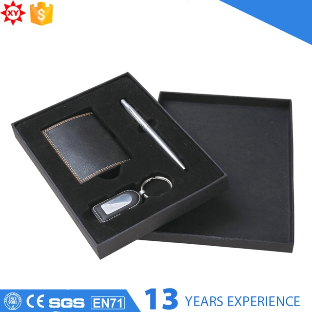 passport holder leather gift set