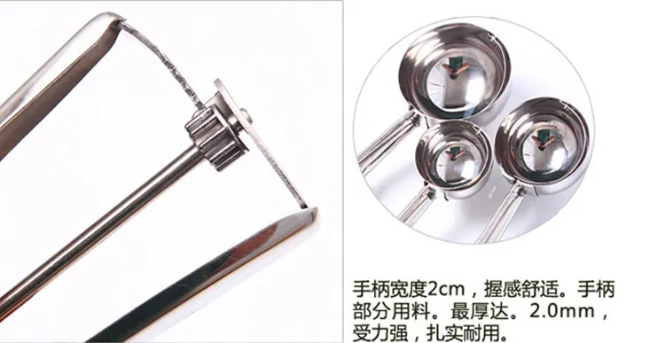 3 Pcs Stainless Steel Ice Cream Scoop Practical Ice Cream Stacks Tools Eco-Friendly Small Middle Large Spoons