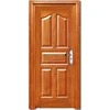 Fireproof inner room used five panel american style steel wooden interior door modern design