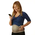 Silver Fiber RF Belly Band for the Maternity