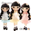 Wholesale Lovely Plush Stuffed Soft Big Eyes Princess Doll Toys with Embroidery
