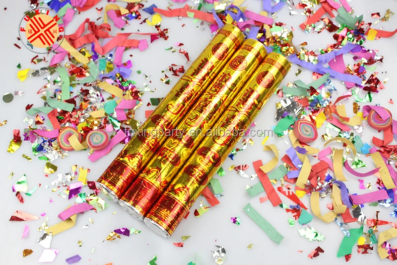 Fuxing Wedding Streamer Party Poppers Accessories Wholesale Firework