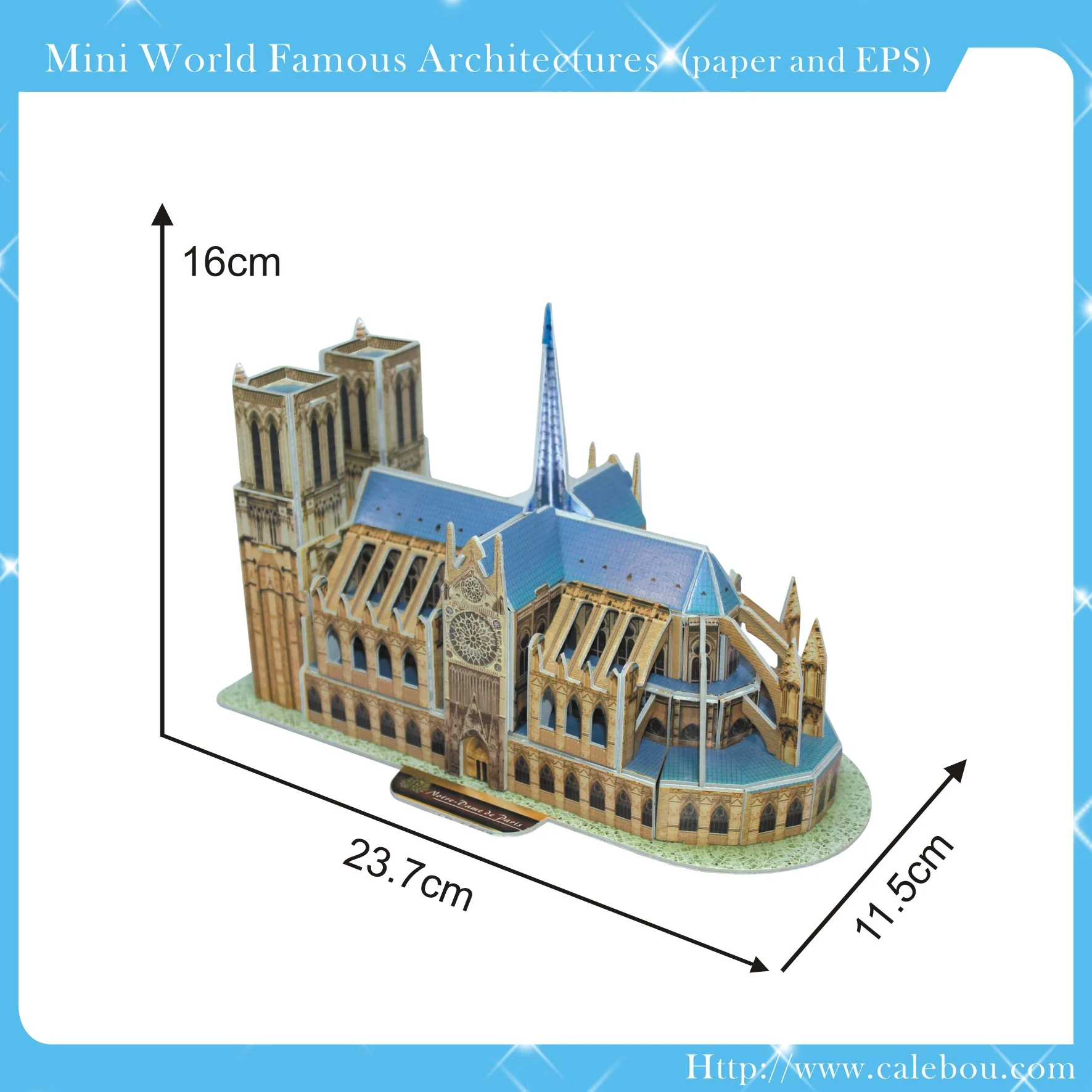 world famous building notre dame de paris eiffel tower paper