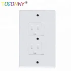 2018 Electrical Outlet Covers Baby Safety Self-Closing Wall Socket Plugs Plate Alternate for Child Proofing