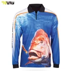 quick dry wholesale tournament fishing shirt long sleeve