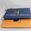 Customized made A4 leather customized travel document holder, Arab travel document holder for business , A4 car document holder